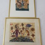 967 1346 COLOR ETCHINGS